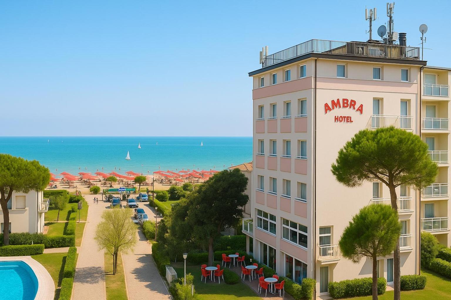 Hotel Ambra Milano Marittima Eksteriør bilde